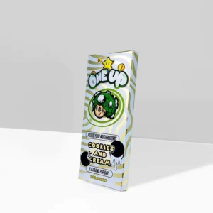 one up mushroom bars cookies and cream