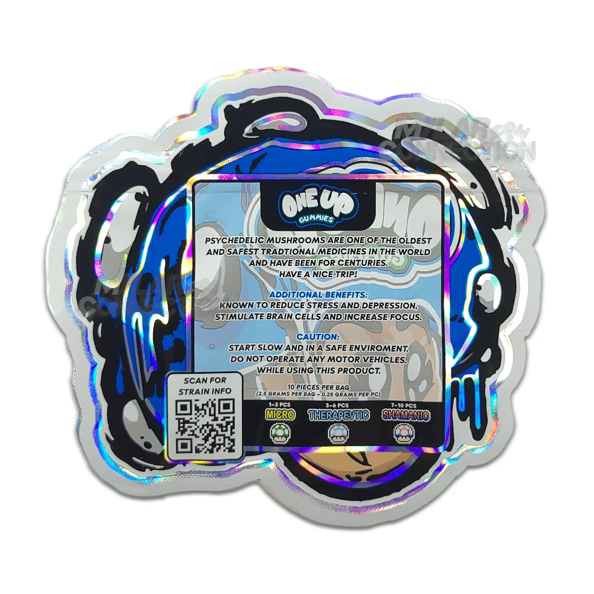 one up gummies blue schnozberry 2.5g one up gummies blue schnozberry 2.5g