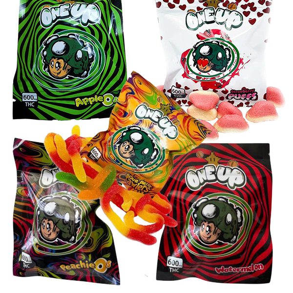 One Up THC 600MG Gummies 600x600 1