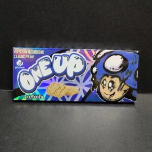 one up trefoils mushroom bars